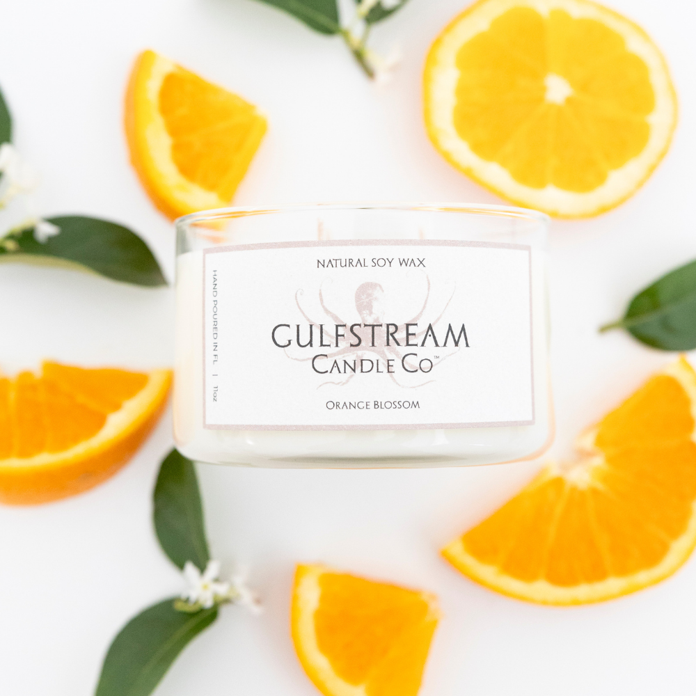 Orange Blossom Soy Candle