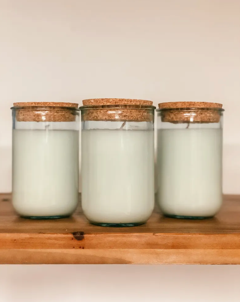 Peppermint + Rosemary + Lavender Therapeutic Soy Candle
