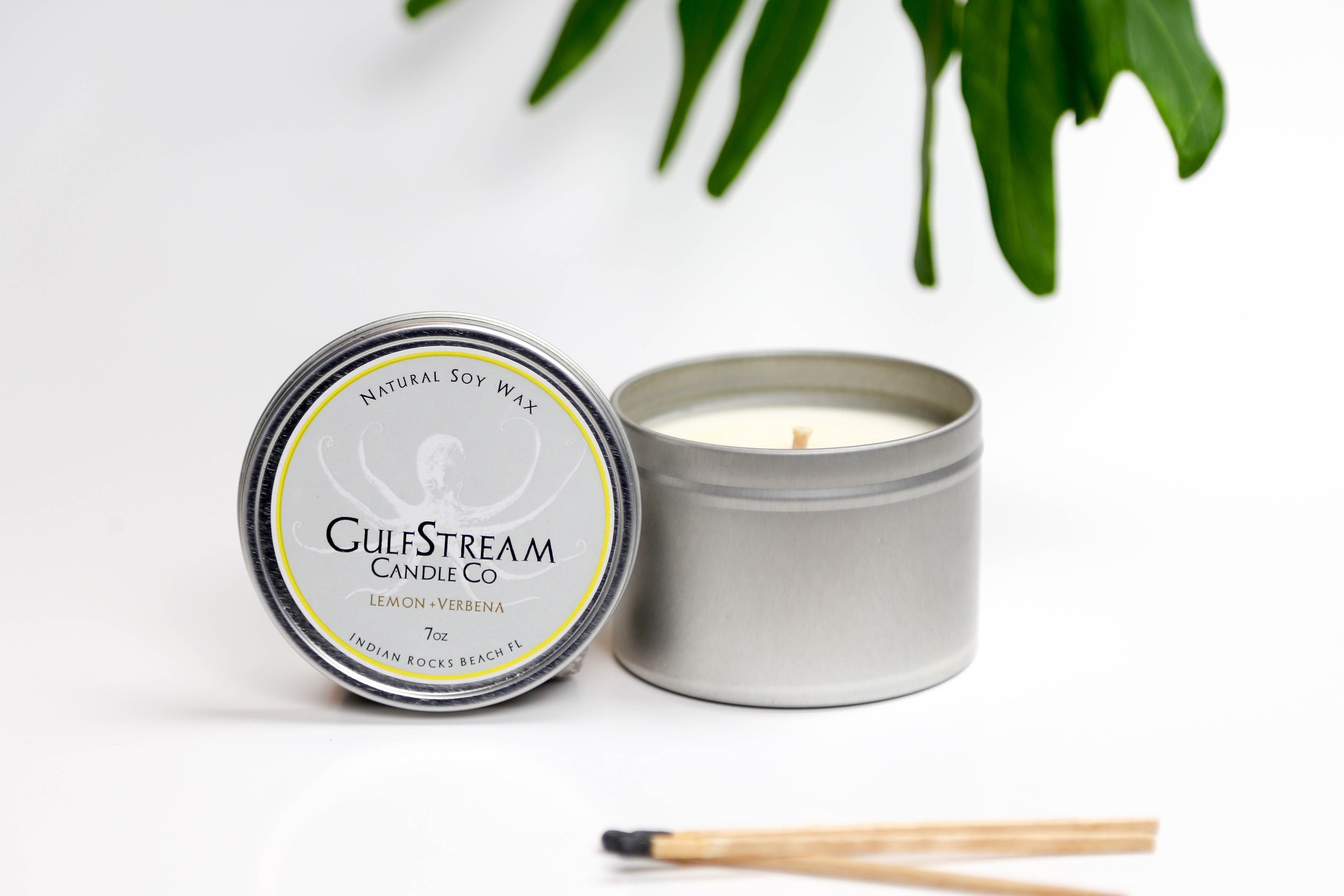 Lemon + Verbena Soy Candle