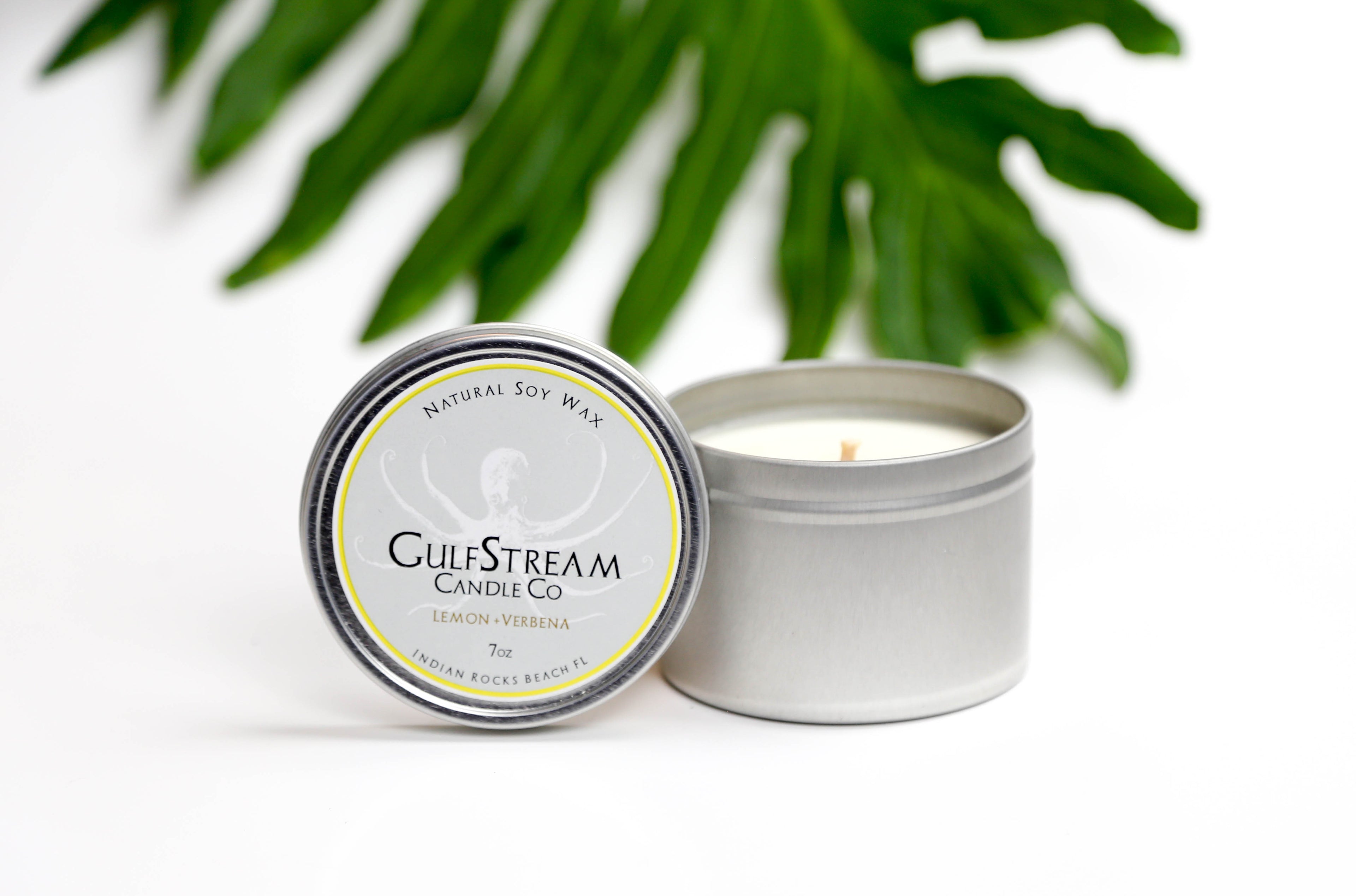 Lemon + Verbena Soy Candle