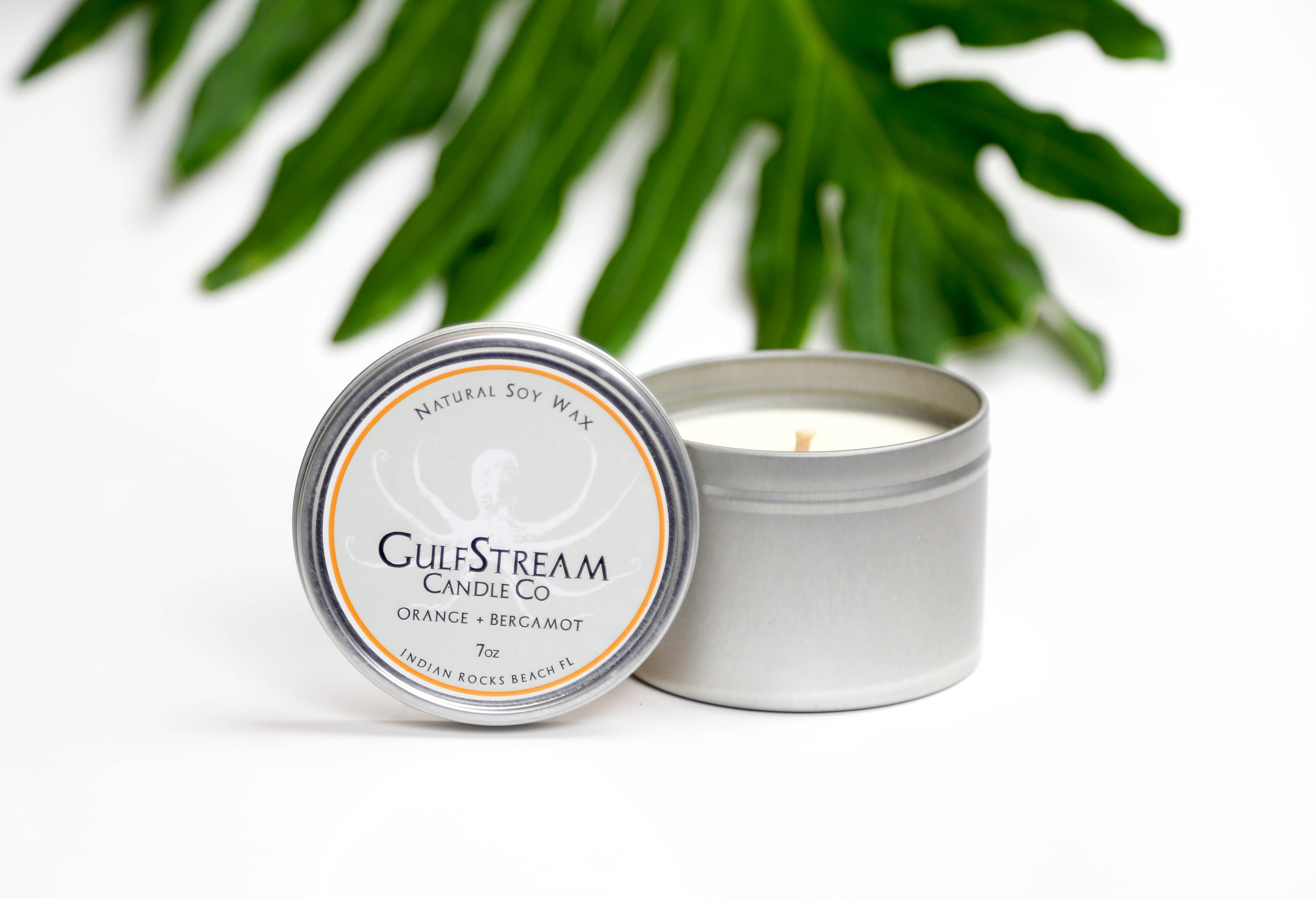 Orange + Bergamot Soy Candle