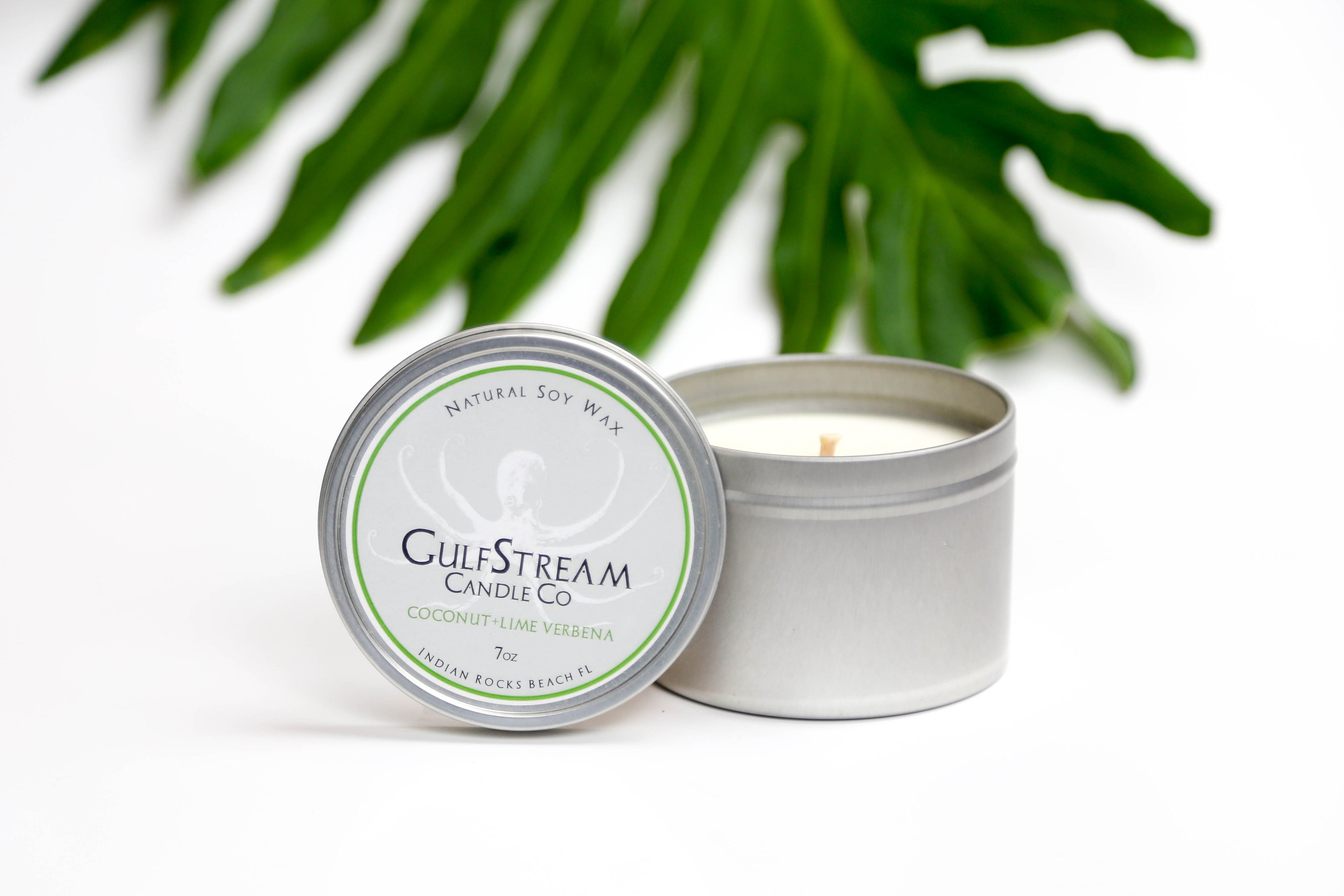 Coconut + Lime Verbena Soy Candle