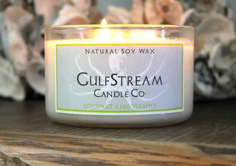 Coconut + Lime Verbena Soy Candle