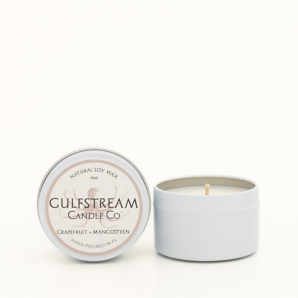 Grapefruit + Mangosteen Soy Candle