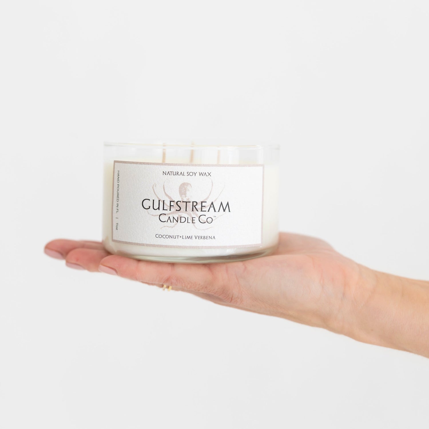 Coconut Lime Verbena_Soy Candle_Gulfstream Candle