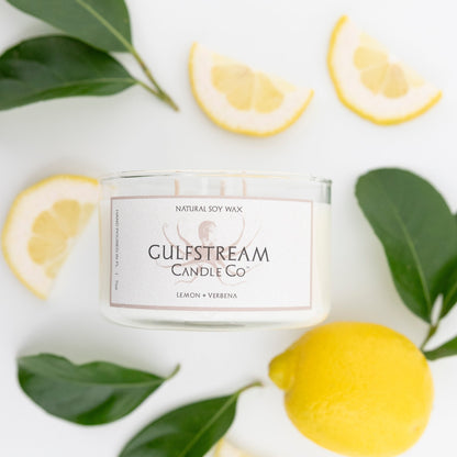 Lemon Verbena_Soy Candle_Gulfstream Candle