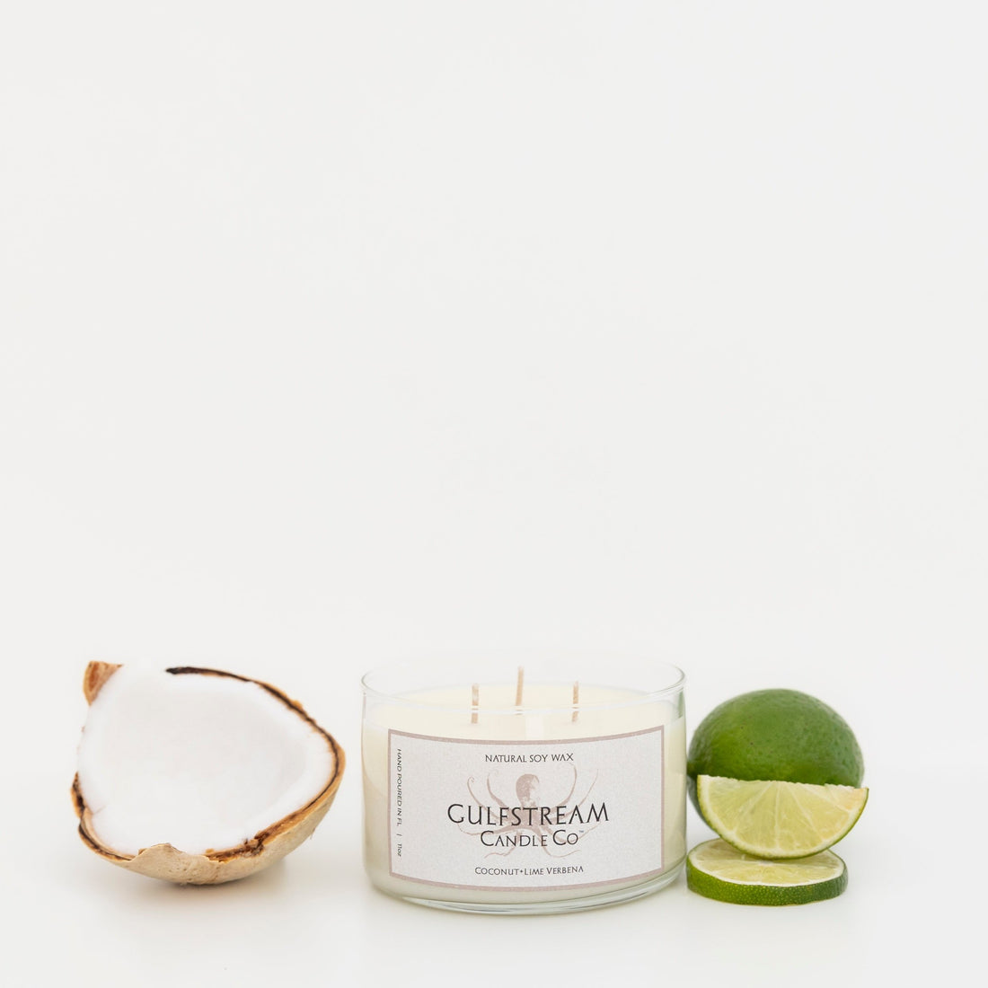 Coconut + Lime Verbena Soy Candle