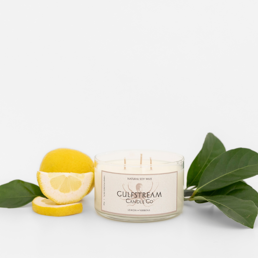 Lemon + Verbena Soy Candle