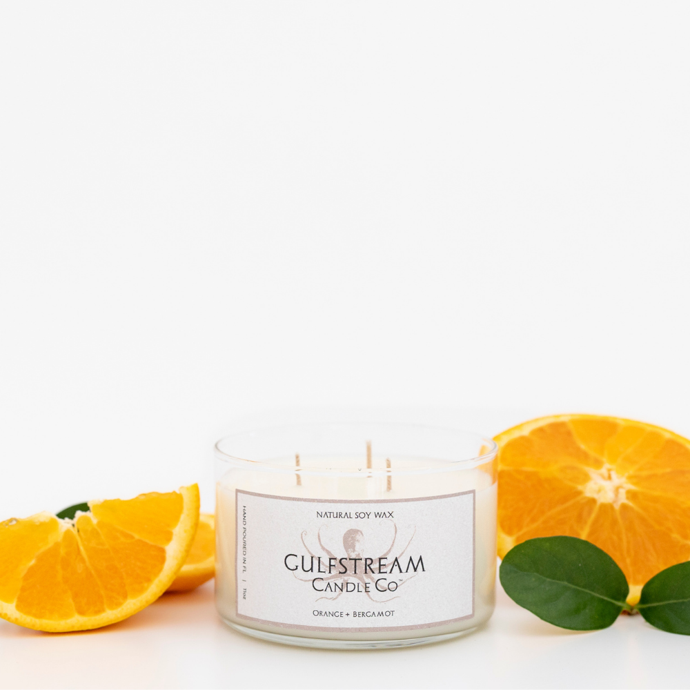 Orange + Bergamot Soy Candle