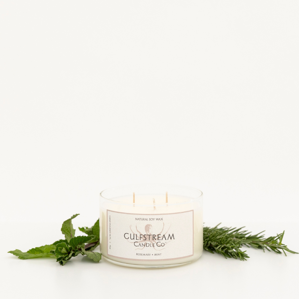 Rosemary + Mint Soy Candle