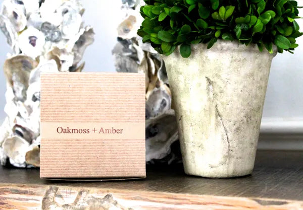 Oakmoss + Amber Soy Candle